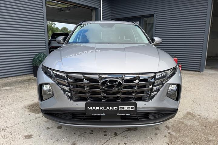 Sølv Hyundai Tucson fra 2022