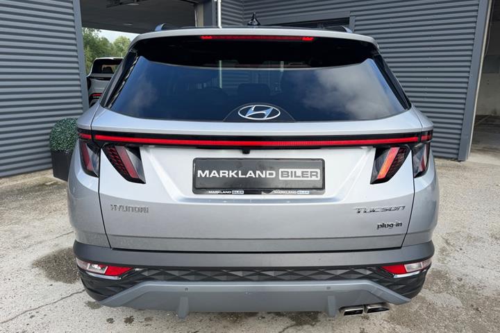 Sølv Hyundai Tucson fra 2022