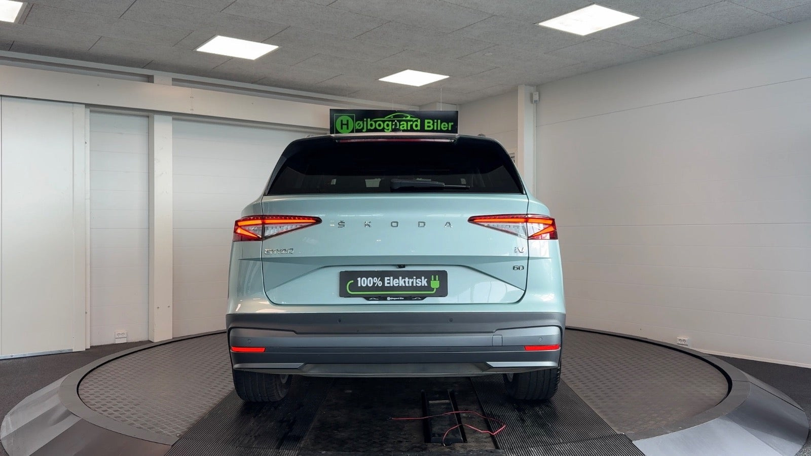 Sølv Skoda Enyaq fra 2023
