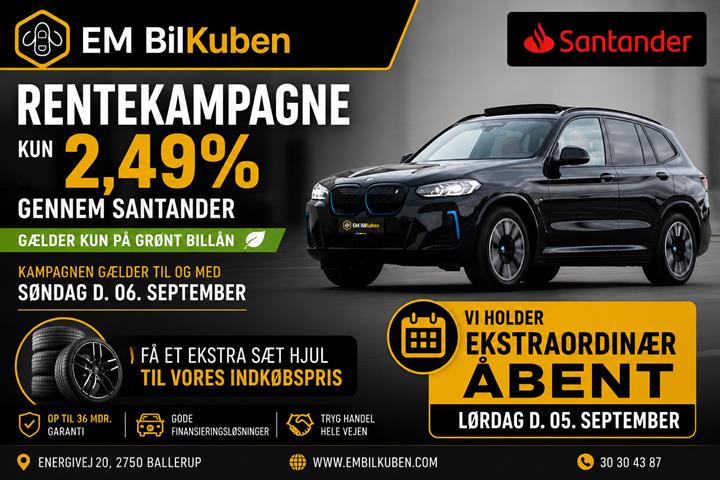 Grøn Mercedes C300 e fra 2022
