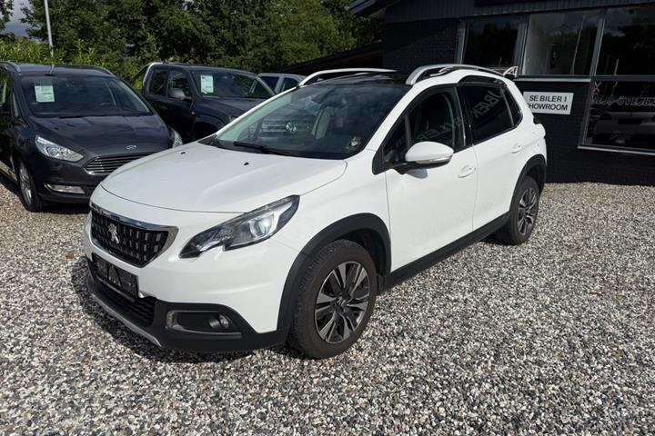 Hvid Peugeot 2008 fra 2018