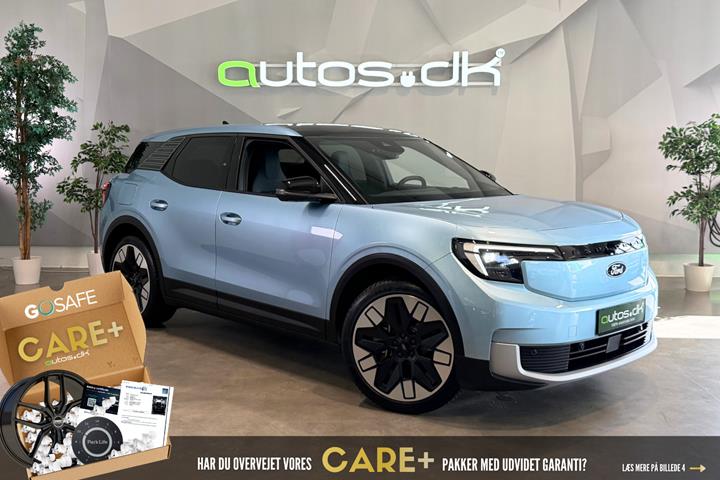Blå Ford Explorer fra 2025