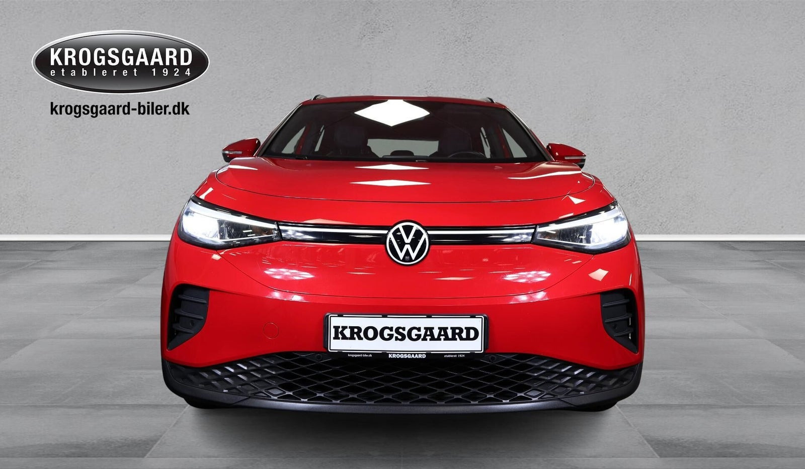 Rød VW ID.4 fra 2023