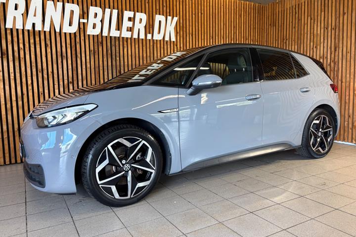 Grå VW ID.3 fra 2023