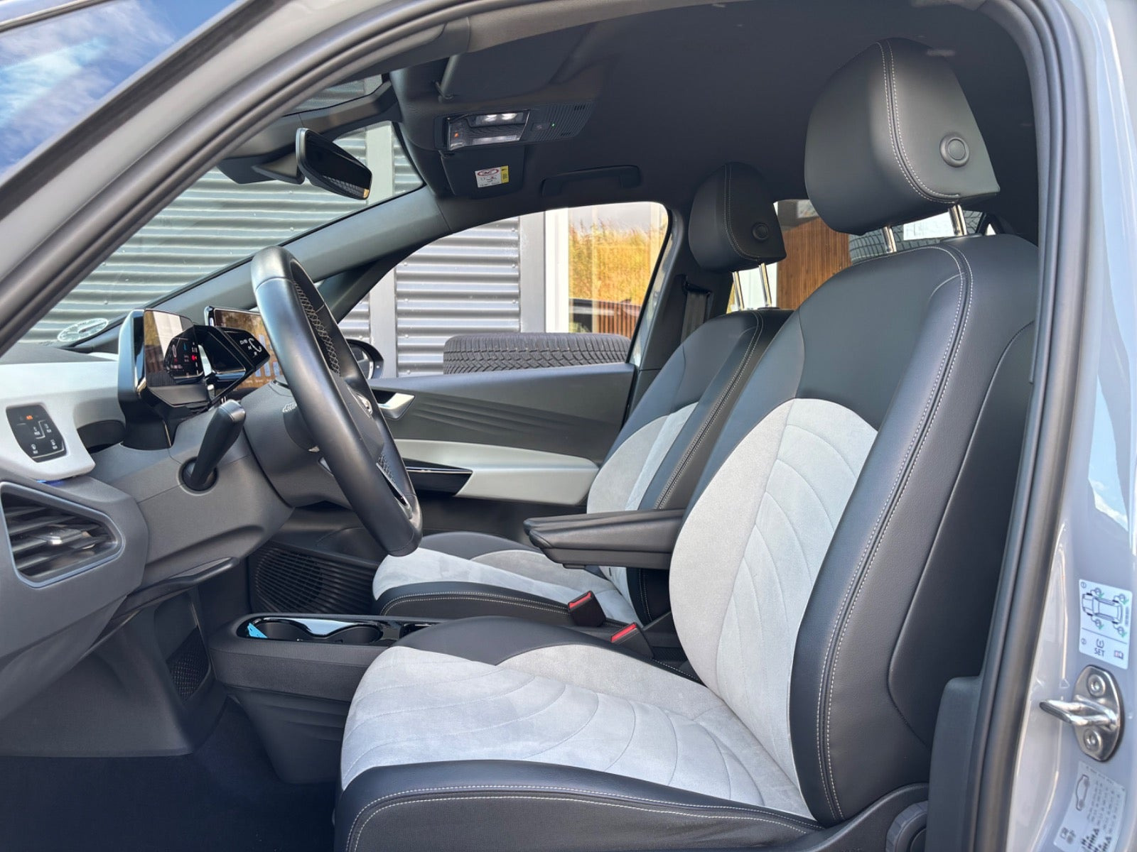 Grå VW ID.3 fra 2023