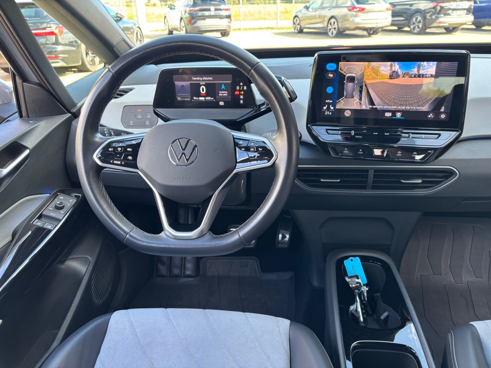 Grå VW ID.3 fra 2023
