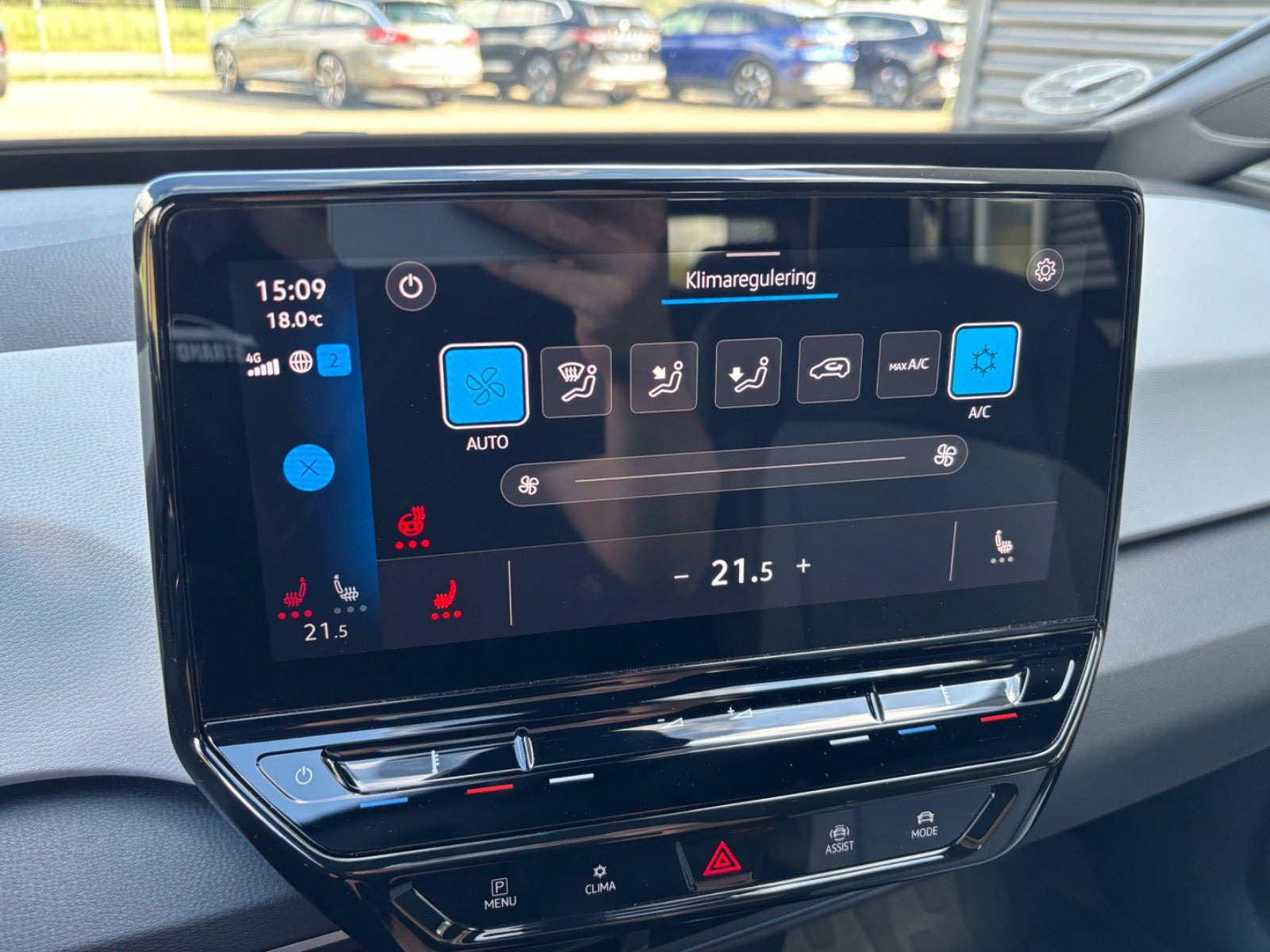 Grå VW ID.3 fra 2023