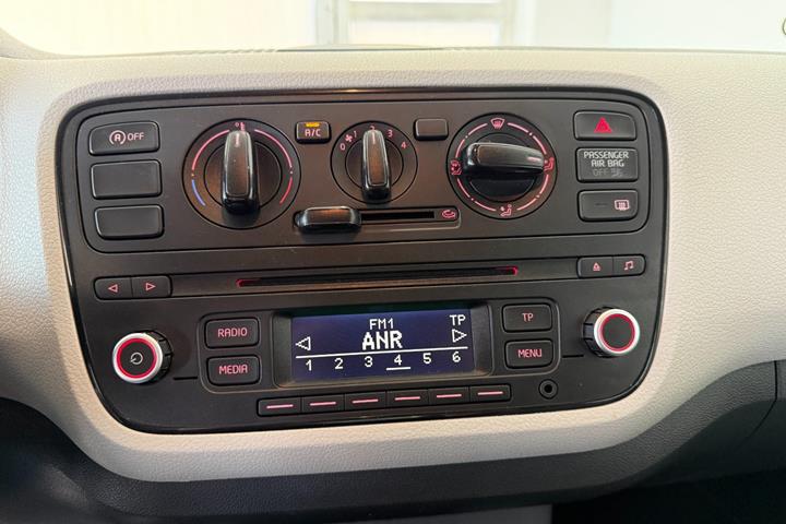 Hvid Seat Mii fra 2015