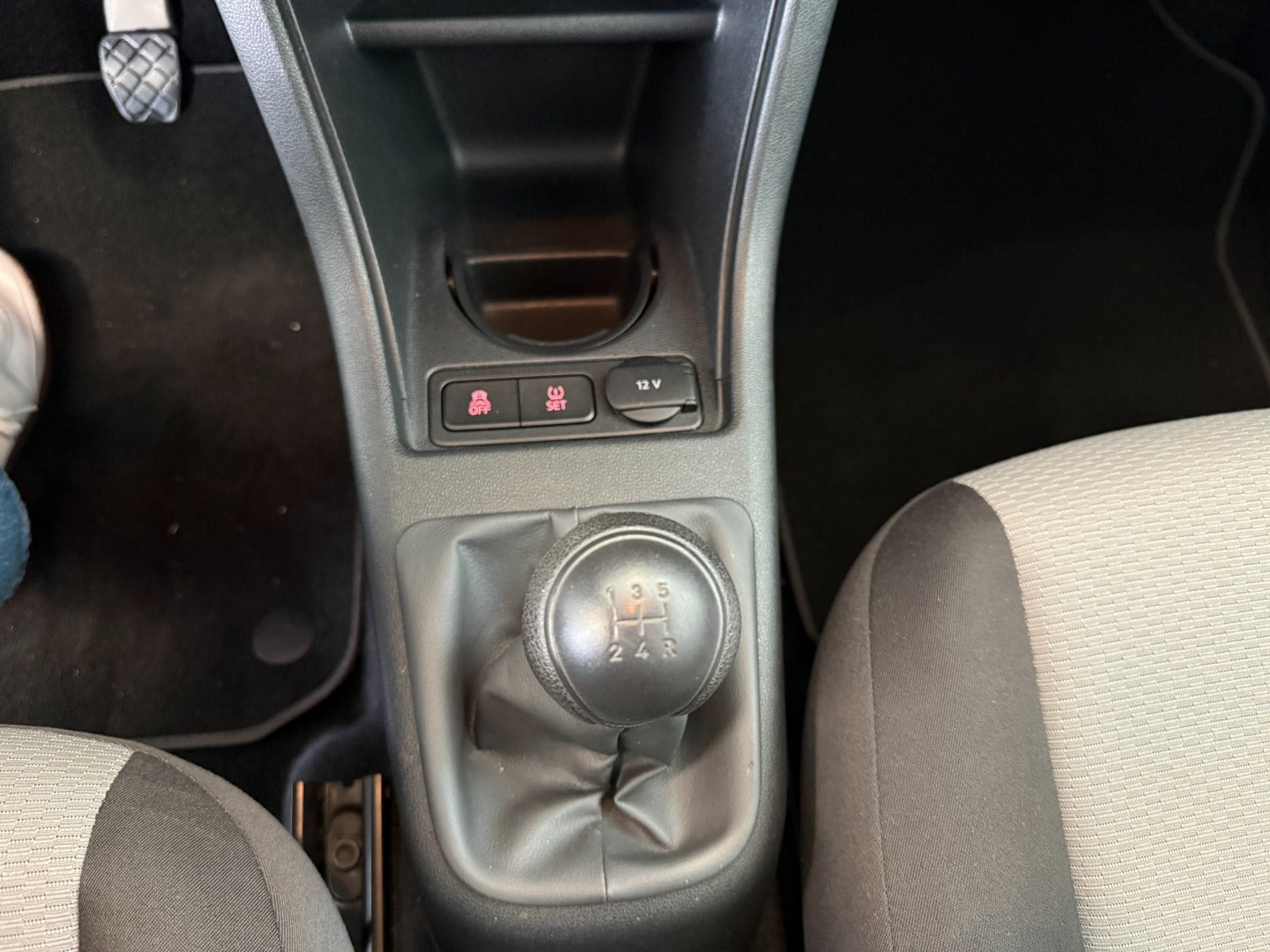 Hvid Seat Mii fra 2015