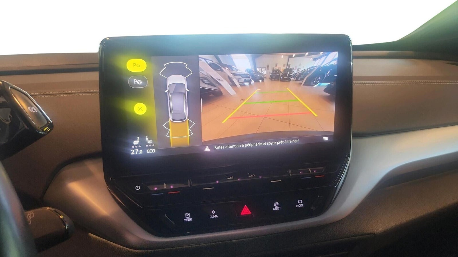Blå VW ID.4 fra 2023