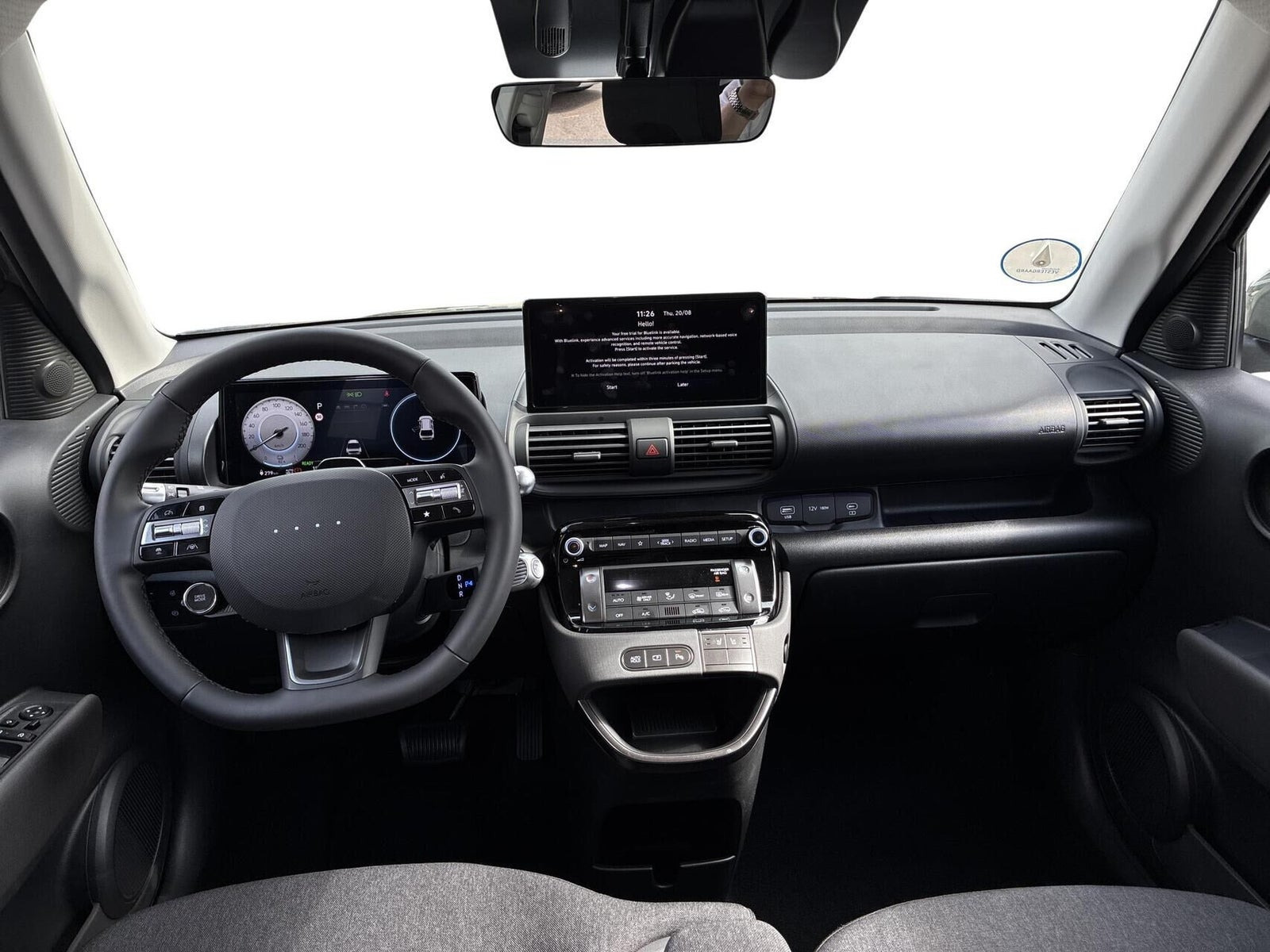 Grøn Hyundai Inster fra 2025