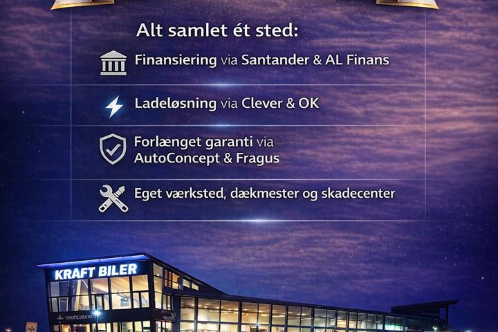 Hvid Tesla Model Y fra 2023