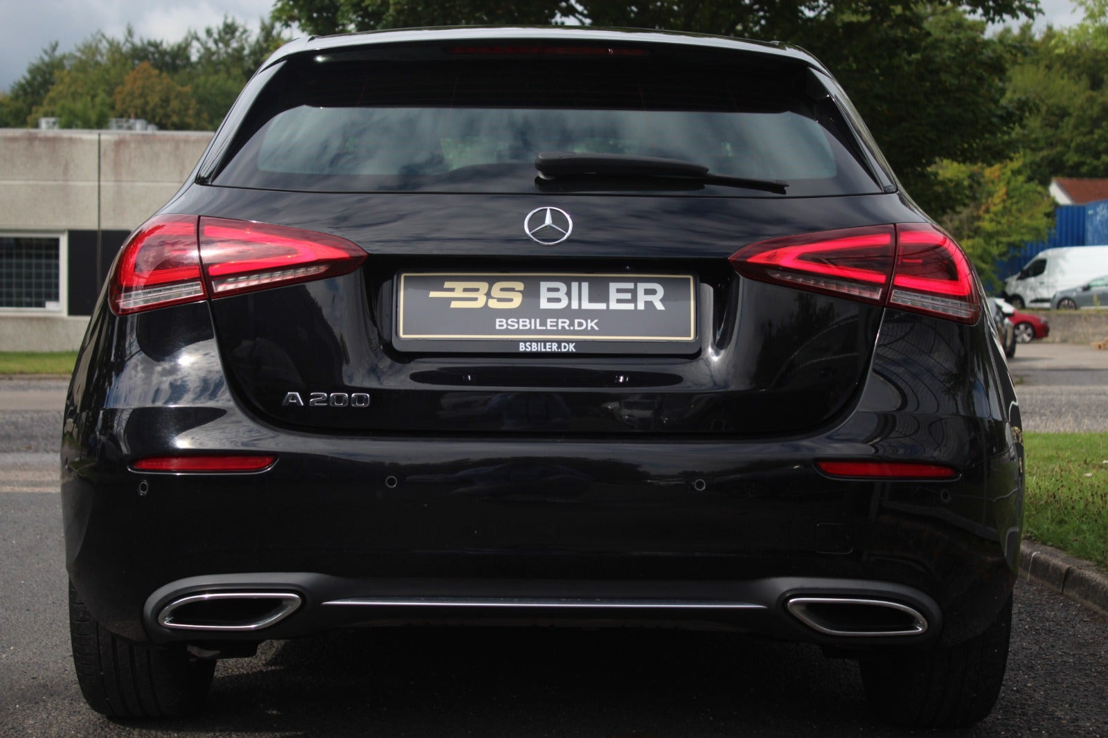 Sort Mercedes A200 fra 2019
