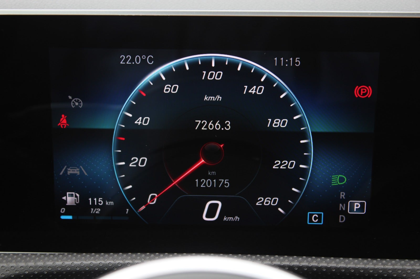 Sort Mercedes A200 fra 2019