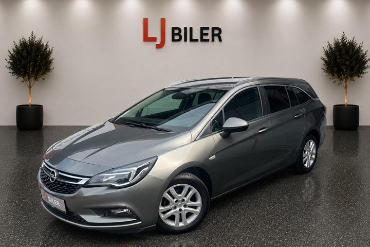 Grå Opel Astra fra 2019