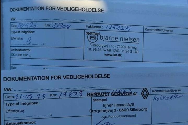 Grå Renault Megane E-Tech fra 2024
