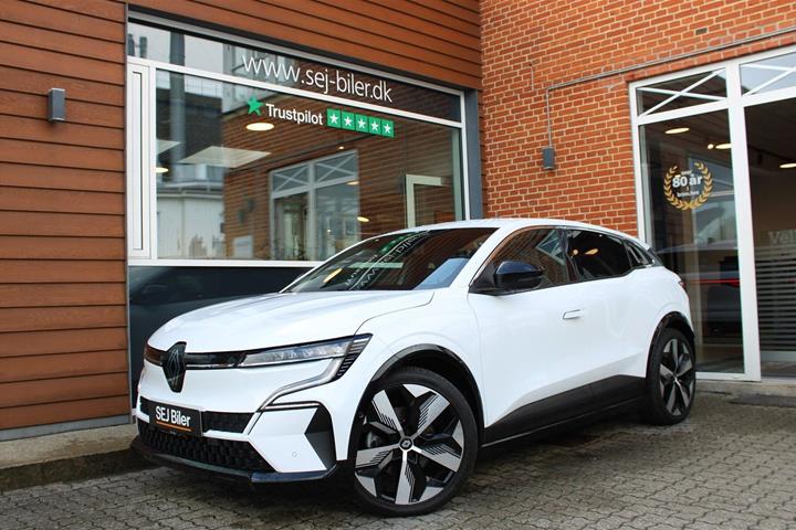 Hvid Renault Megane E-Tech fra 2024