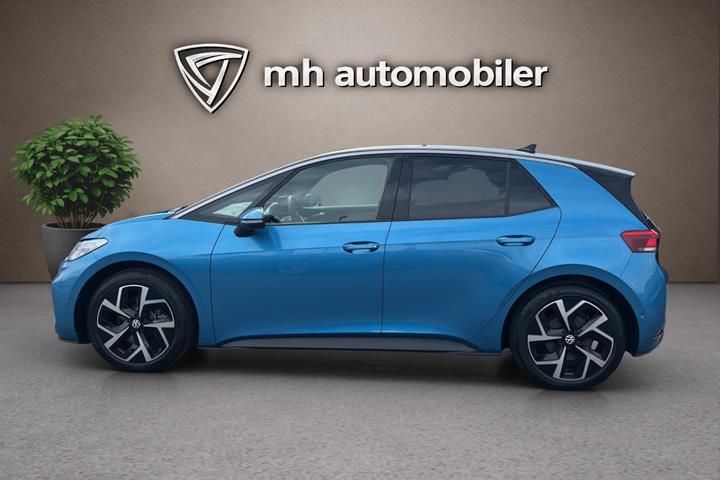 Blå VW ID.3 fra 2024