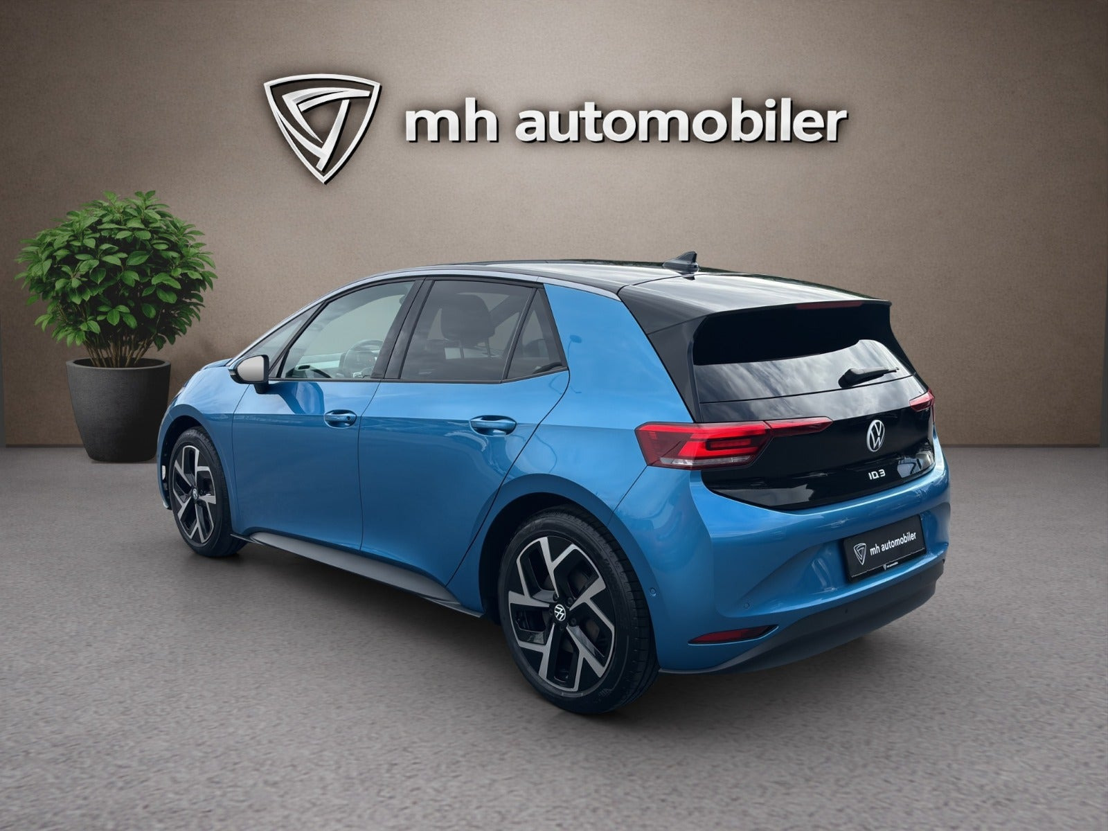 Blå VW ID.3 fra 2024