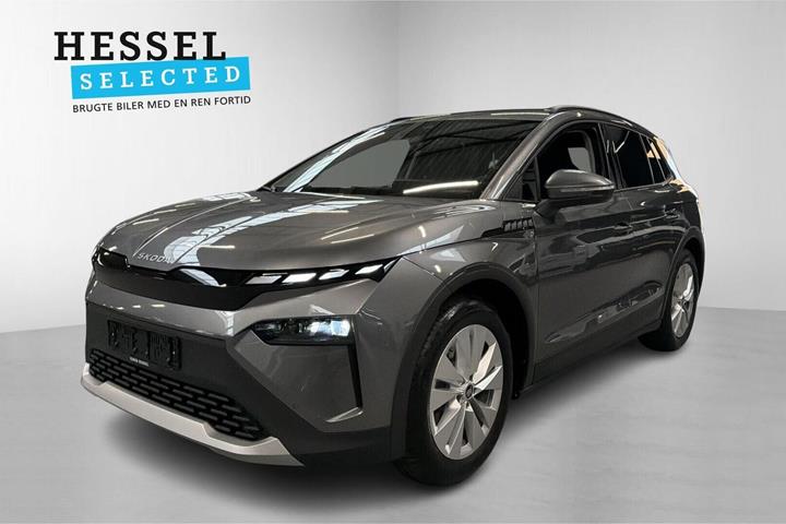 Hvid Skoda Elroq fra 2026 set udefra