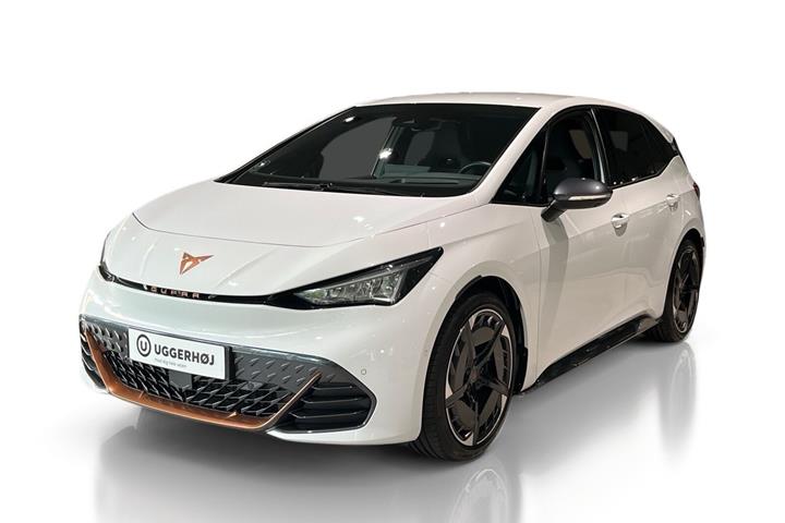 Hvid Cupra Born fra 2025 set udefra