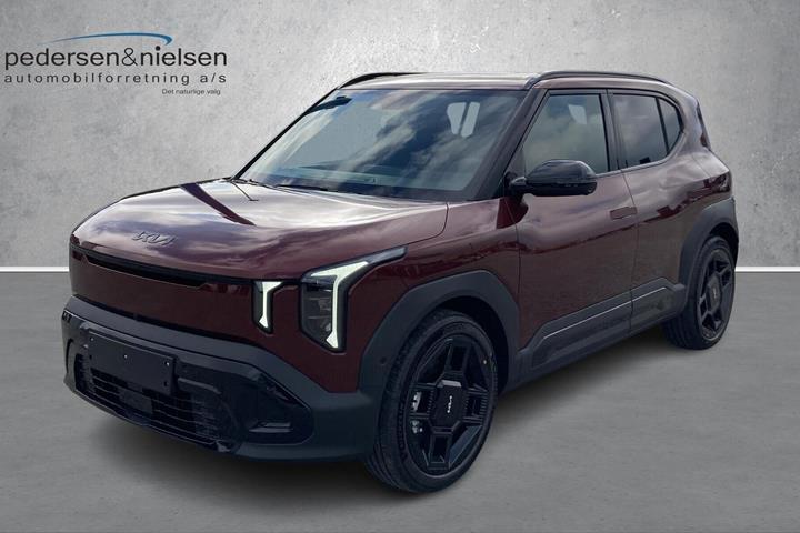 Rød Kia EV2 fra 2027