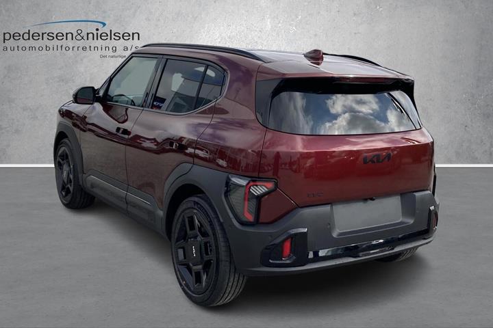 Rød Kia EV2 fra 2027