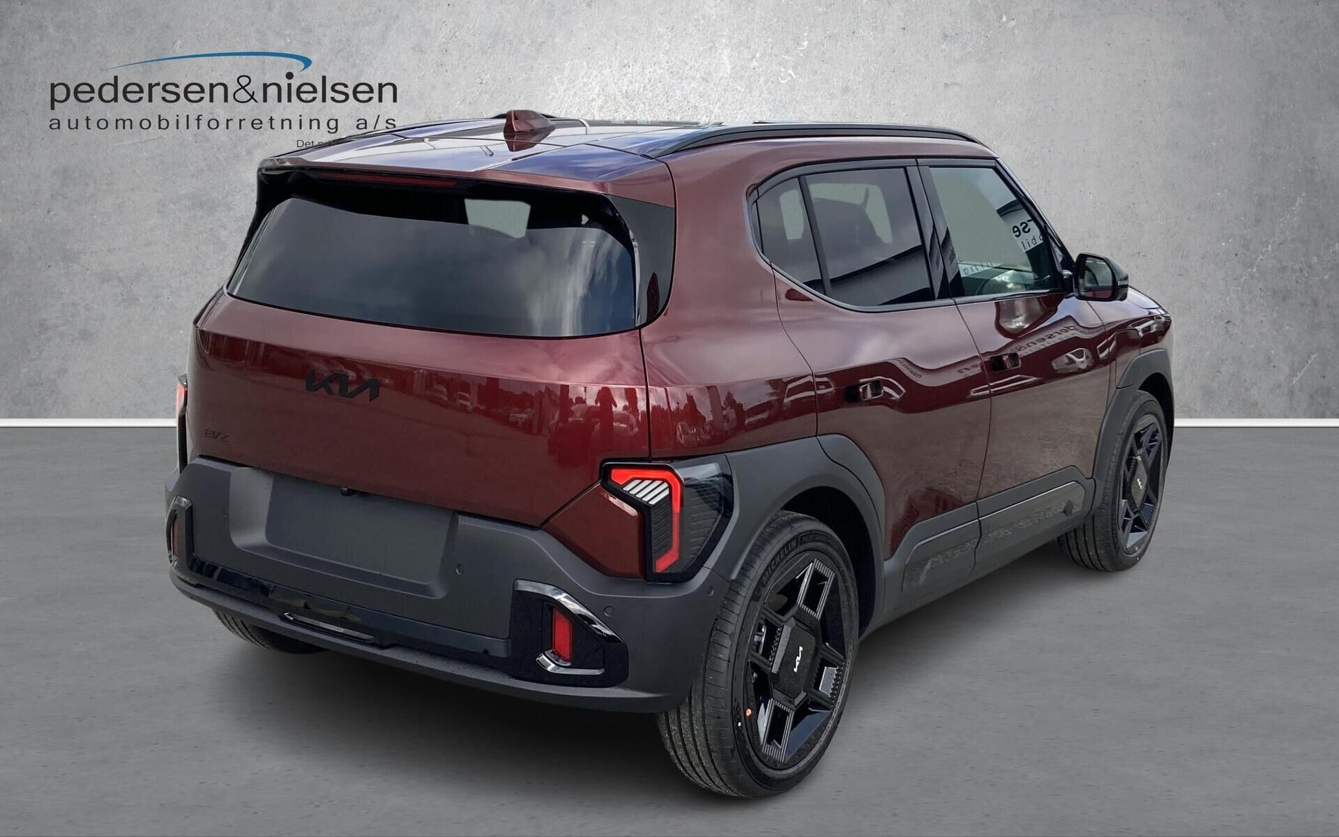 Rød Kia EV2 fra 2027