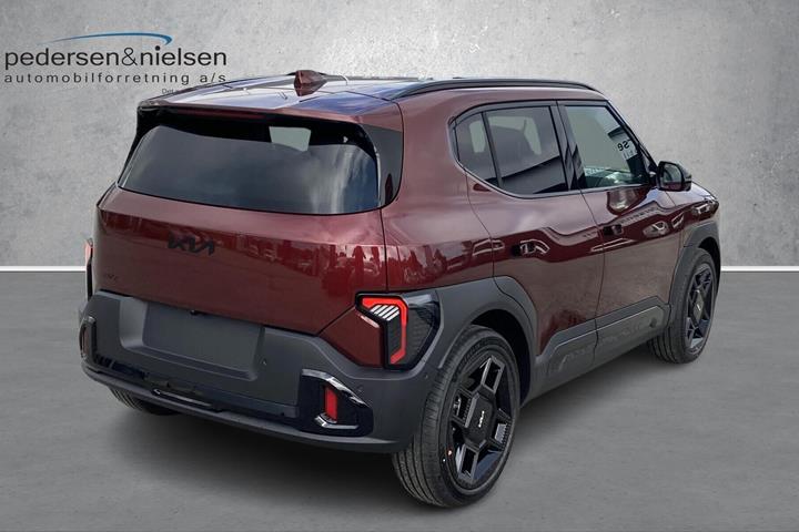 Rød Kia EV2 fra 2027