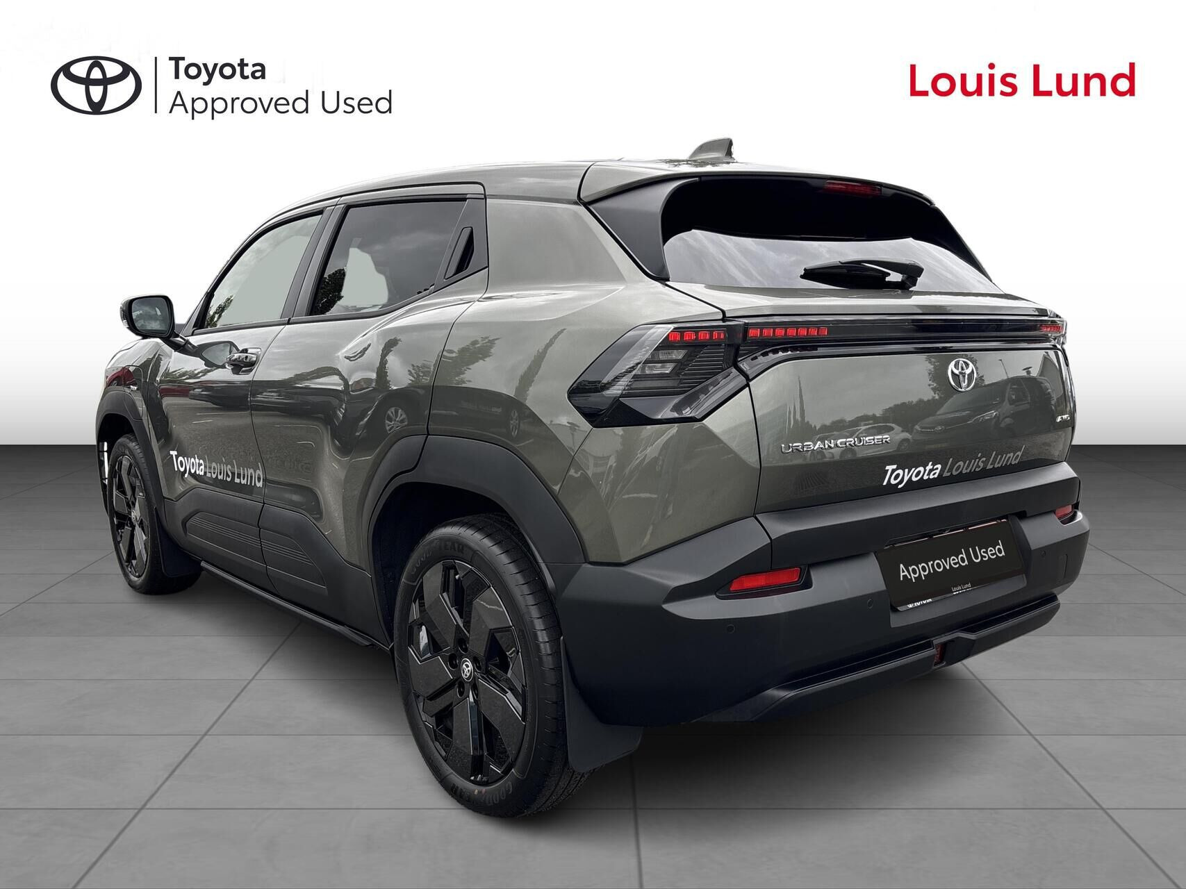Grøn Toyota Urban Cruiser fra 2026