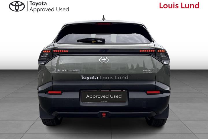 Grøn Toyota Urban Cruiser fra 2026