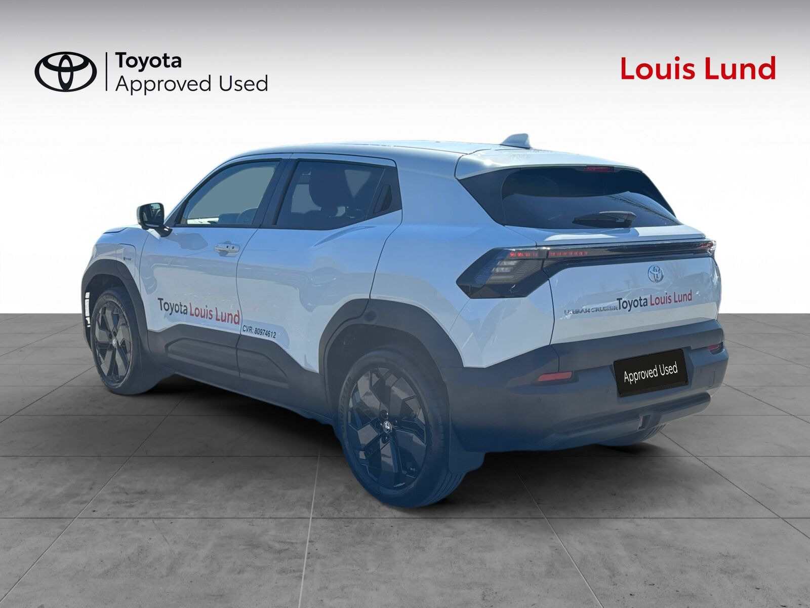 Hvid Toyota Urban Cruiser fra 2026