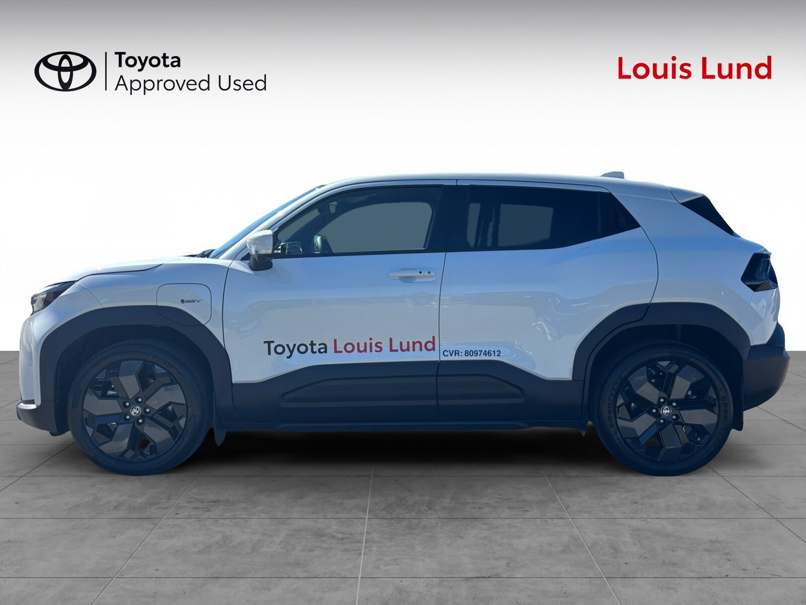 Hvid Toyota Urban Cruiser fra 2026