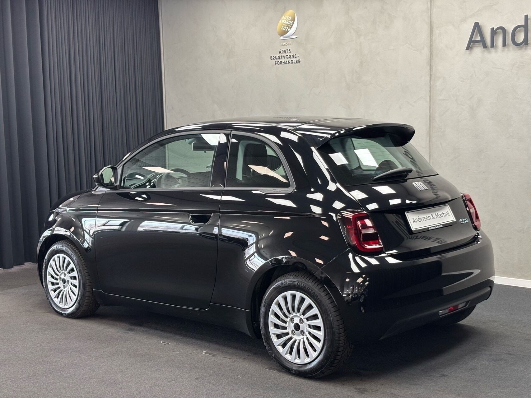 Sort Fiat 500e fra 2023