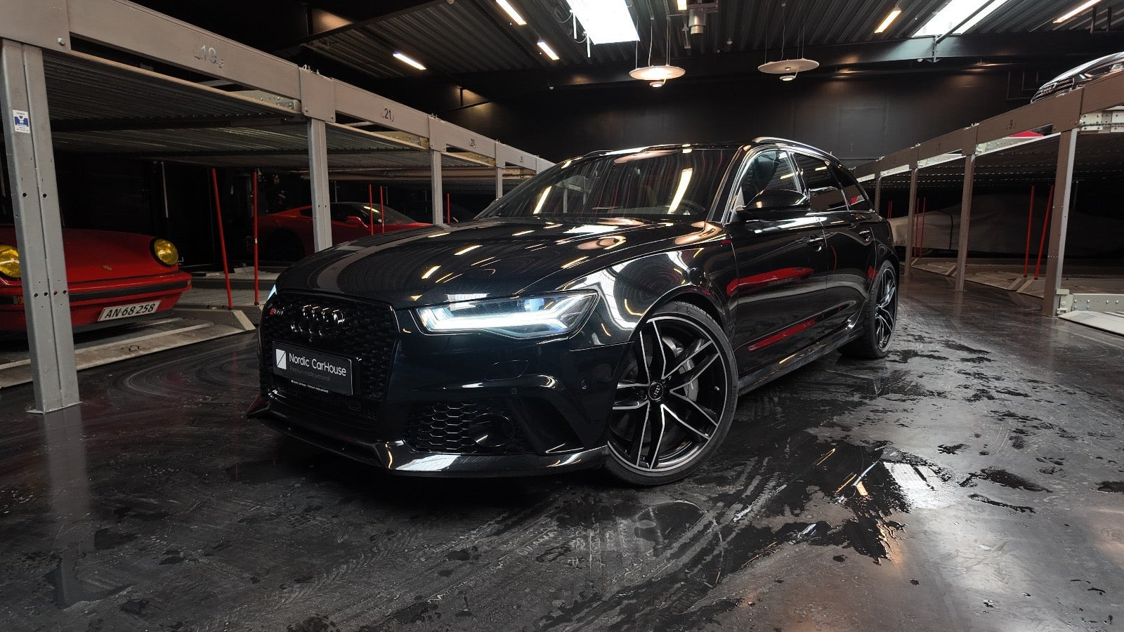 Sort Audi RS6 fra 2018