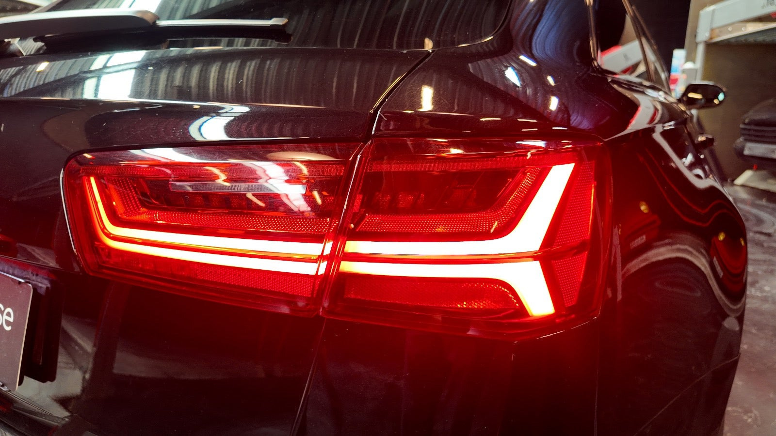 Sort Audi RS6 fra 2018