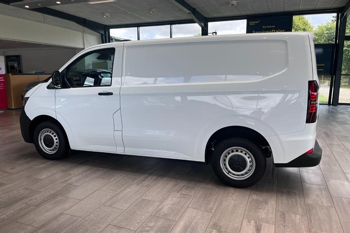 Hvid VW e-Transporter fra 2025
