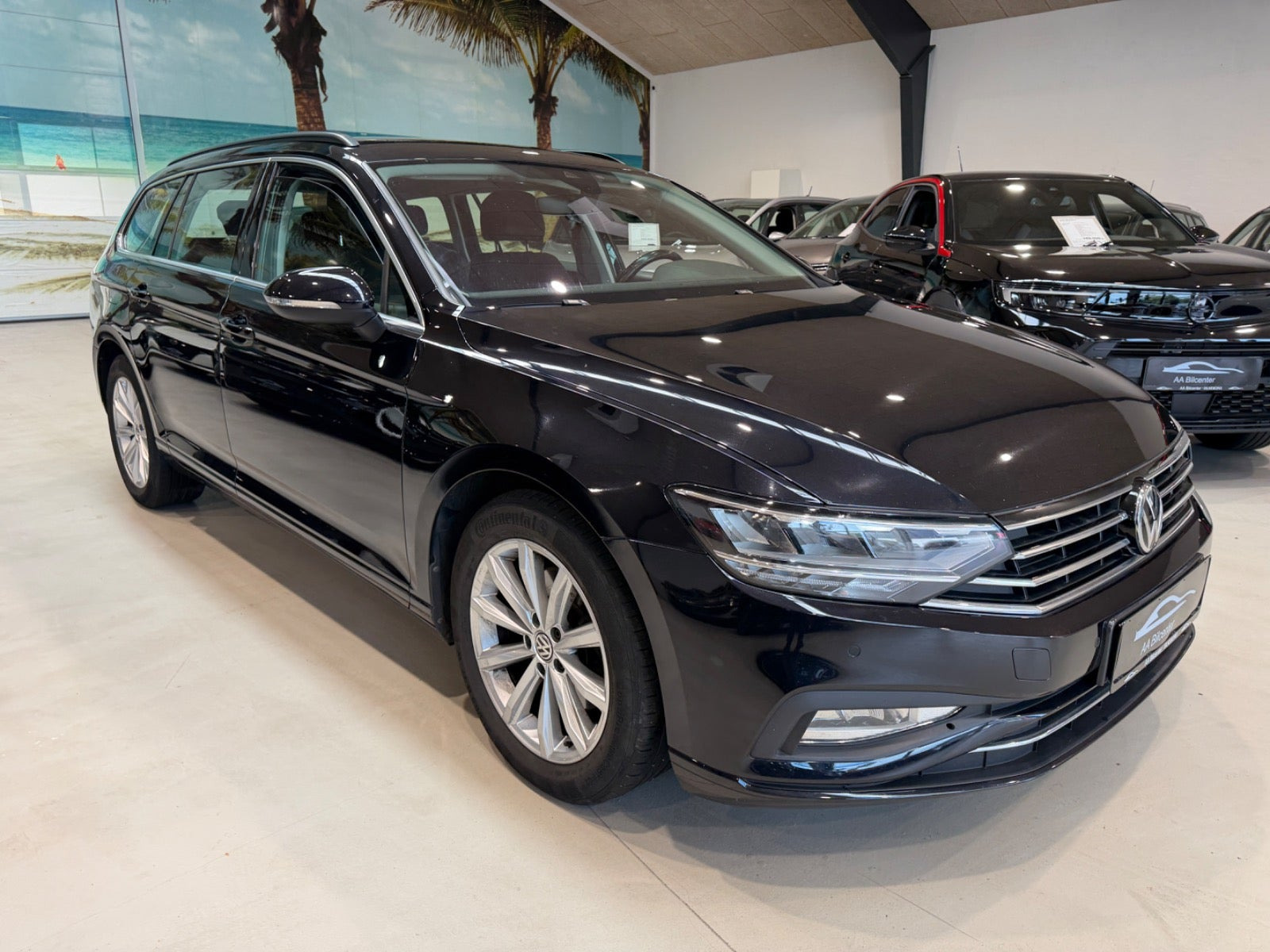 Sort VW Passat fra 2020