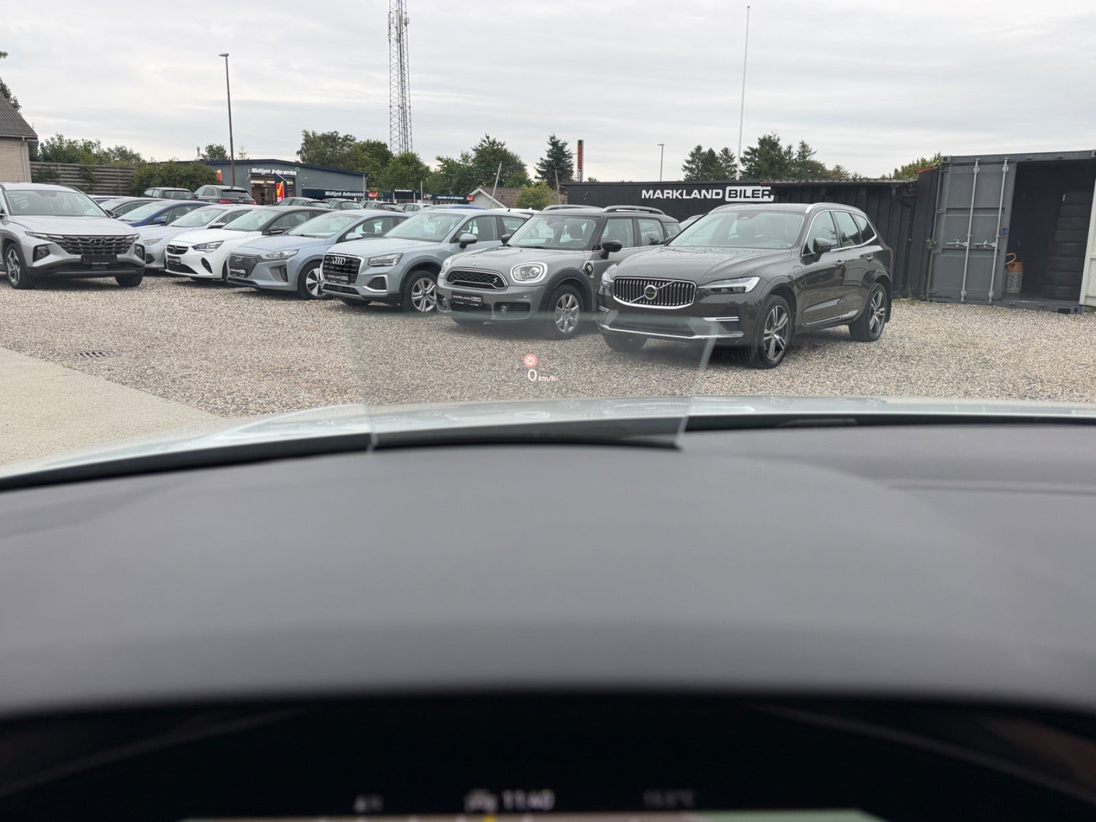 Hvid VW Tiguan fra 2021