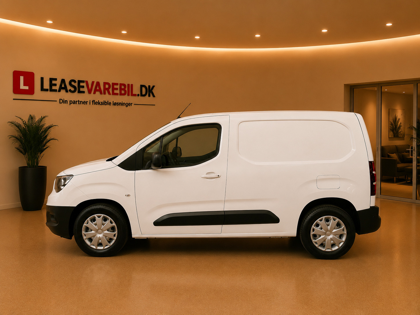 Hvid Opel Combo-e fra 2023
