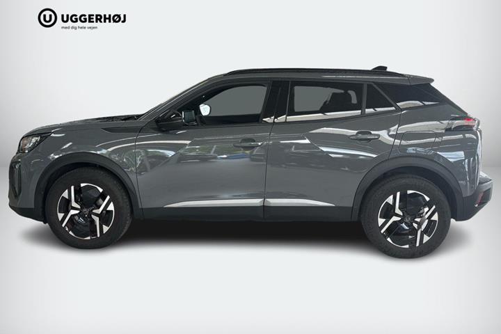 Grå Peugeot 2008 fra 2023