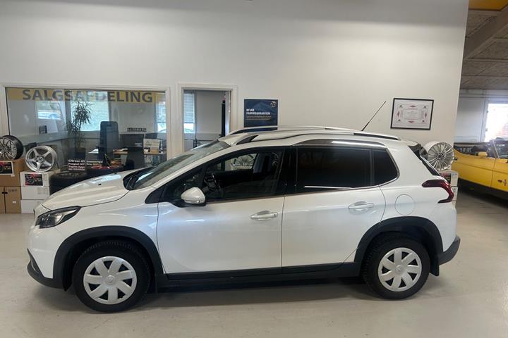 Hvid Peugeot 2008 fra 2017