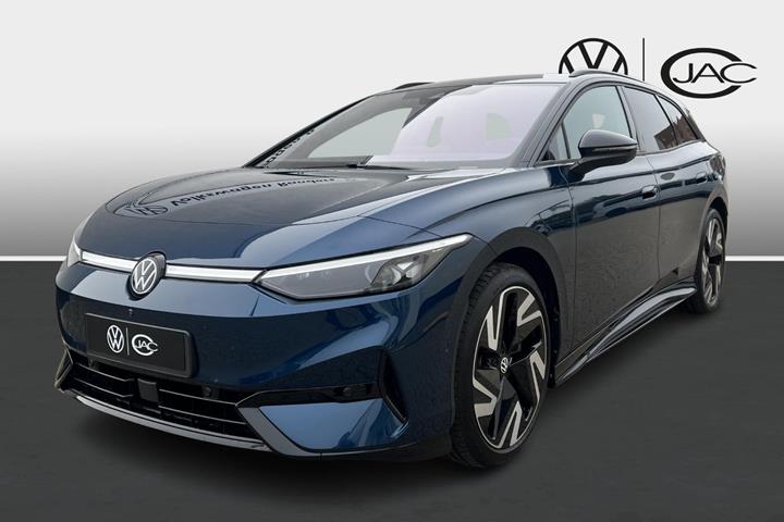 Blå VW ID.7 fra 2025