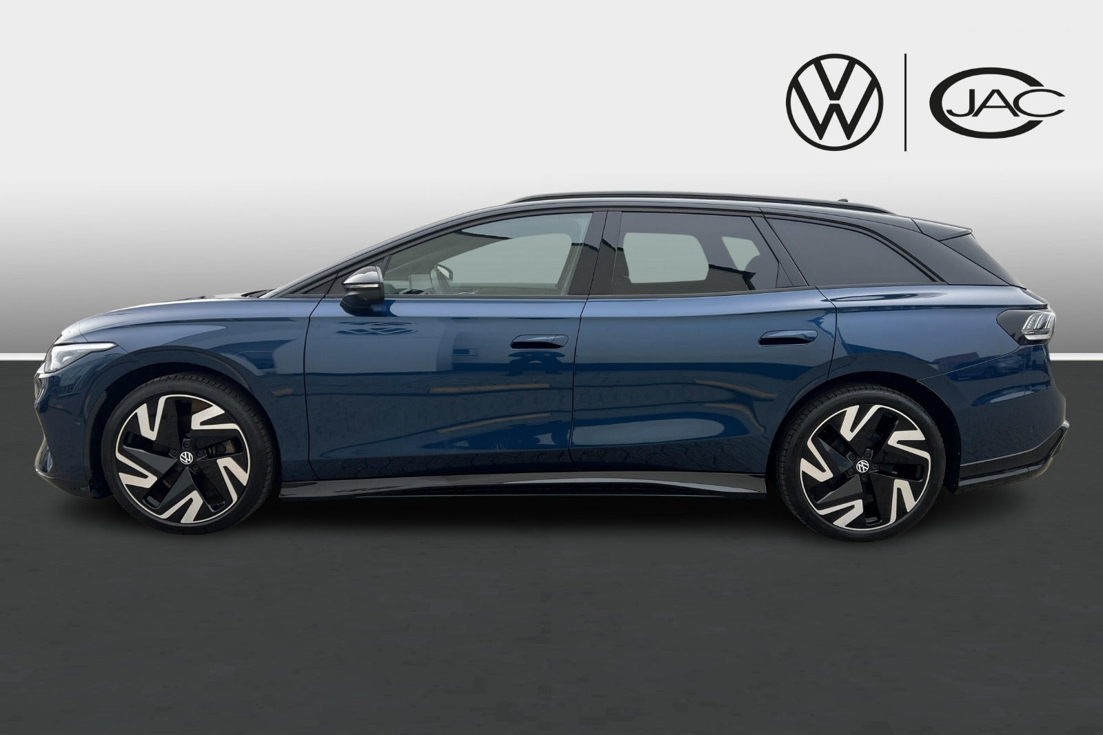 Blå VW ID.7 fra 2025