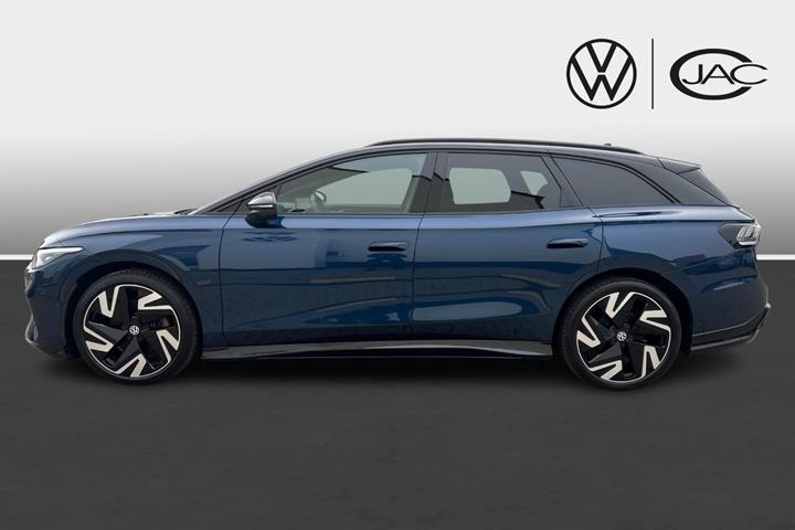 Blå VW ID.7 fra 2025