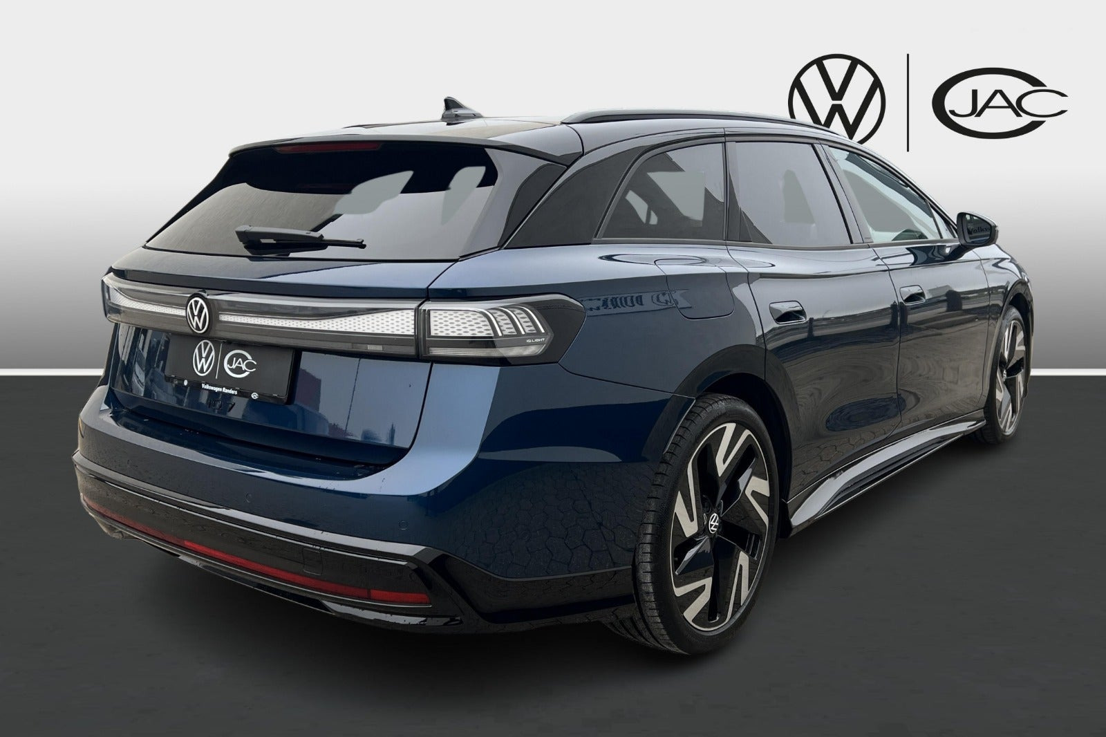 Blå VW ID.7 fra 2025