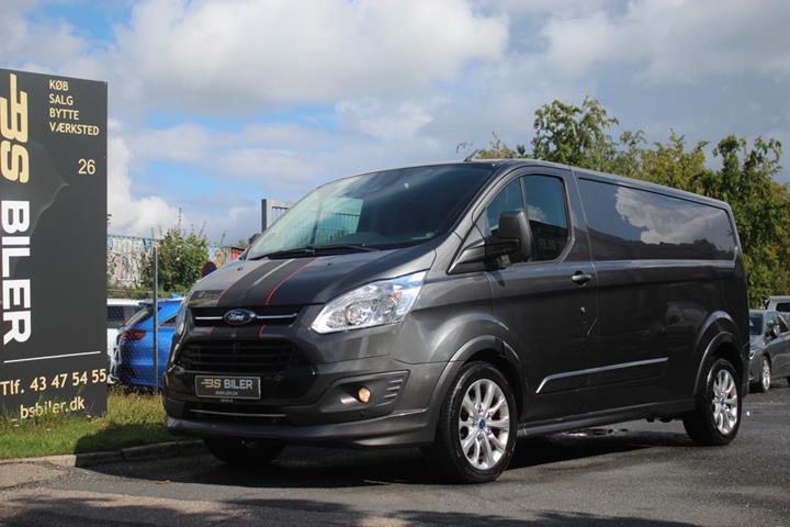 Grå Ford Transit Custom 290 L2 fra 2018