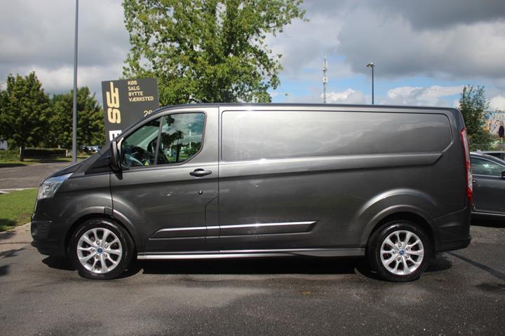 Grå Ford Transit Custom 290 L2 fra 2018