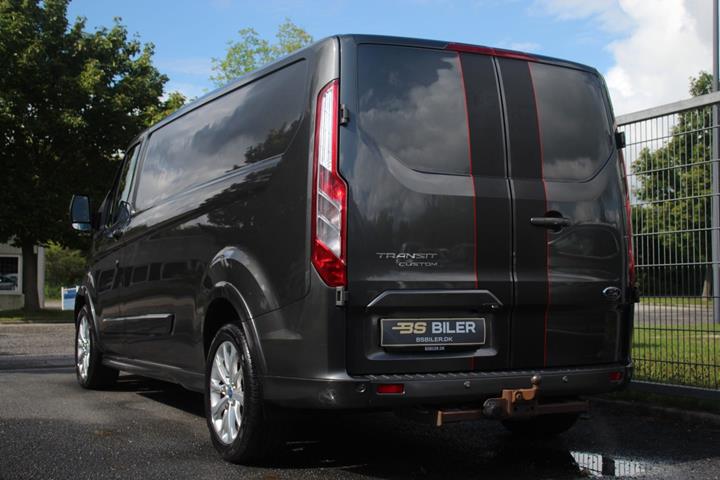 Grå Ford Transit Custom 290 L2 fra 2018