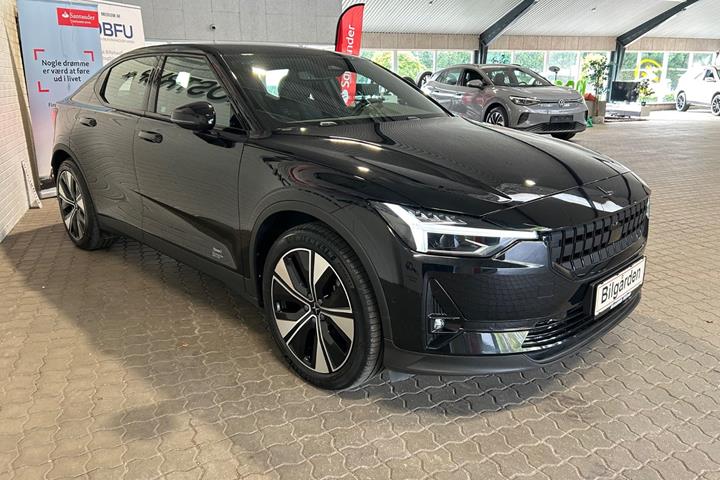 Sort Polestar 2 fra 2023